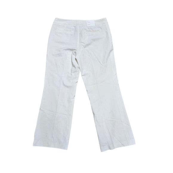 Calvin Klein Classic Fit White Trousers Size 8 - Picture 8 of 16
